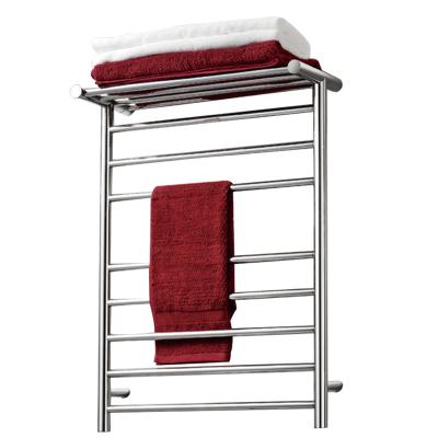 China Wall Mounted Towel Warmer Bathroom Rack Heater Household Electric Towel Rails for sale