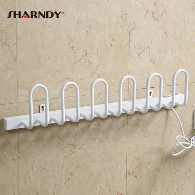 China Hotel Home Bathroom Wall Mounted Heated Shoe Rails Shoe Heaters Household Low Carbon Shoe Rails for sale