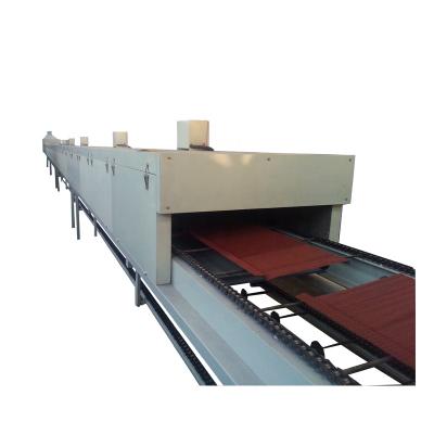 China Building Material Stores Stone Coated Metal Roofing Tile Forming Line Making Machine for sale