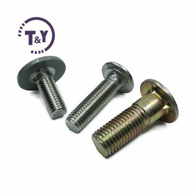 China Stainless Steel Stainless Round Head Oval Neck Bolts Silo Bolts Fin Neck Bolts for sale