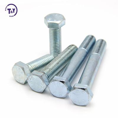 China Stainless Steel Grade 8.8 Chrome Plated Carbon Steel Hex Flange Bolts for sale