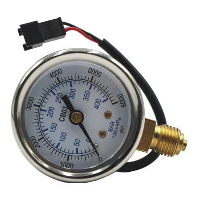 China New Natural PF Parts Gas 5v Autogas Pressure Gauges Cng Pressure Gauges for sale