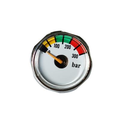 China ISO MINI Liquid High Quality Certification Plastic Bimetal Pressure Gauge for sale