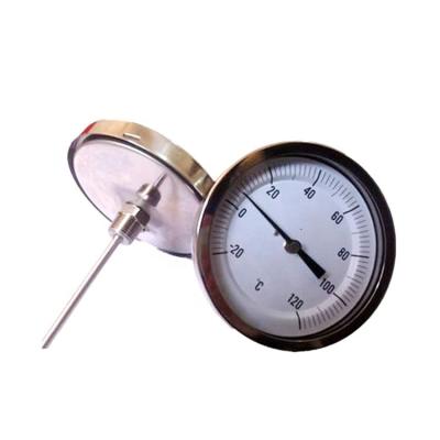 China Bottom Connection Temperature Connection Thermometer Bottom Gauge Thermometer Gauge for sale