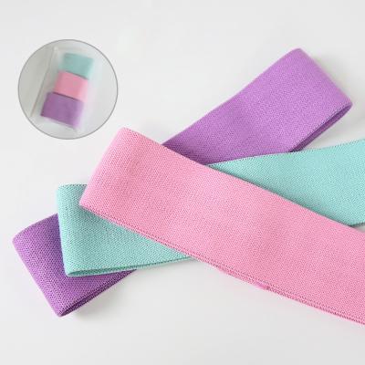 China Polyester Fabric Wholesale 3 Tiers Booty Bands For Legs And Butt Exercise Workout Bands, Resistance Bands For Women for sale