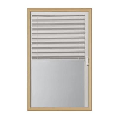 China Country E-Commerce Goods 5052 Hardware Aluminum Doors With Integral Blinds for sale