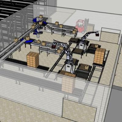 China Heat Resistant Logistics Used Powerized Roller Conveyor for sale