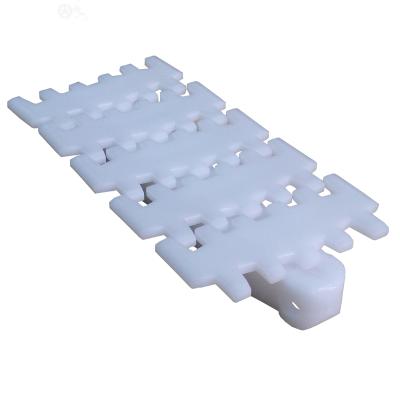 China Modular Design Flexible Plastic Chain Conveyor Slat Chain for sale