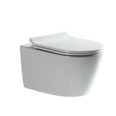 China Hidden Cistern Twyford Ghana Full Sizes Around Wall One Piece Toilet Pan for sale