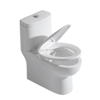 China Double-Flow Porcelain Sanitary Ware 10 Brands One Piece Toilet Main Watercloset Elegant Design for sale