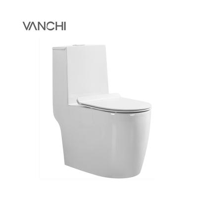 China Double-flush top rated poblic bathroom stylish round-front toilet for sale