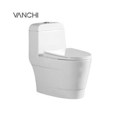 China Double-flush ceramic porta one-piece toilet Chaozhou manufacturer for sale