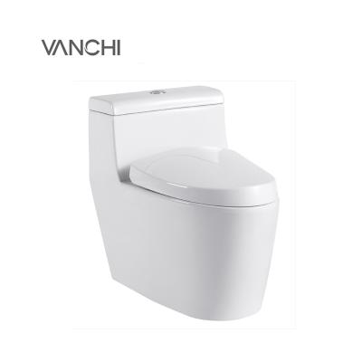 China Double-Flow Washroom Tall Bowl Siphonic Strap Toilet Pedestal Types for sale