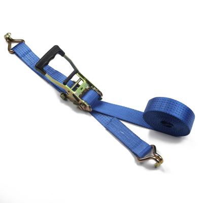 China Transport Factory Customized 10m Polyester Car Truck Ratchet Tie Down for sale