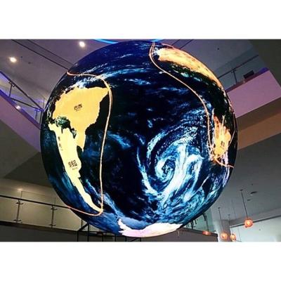 China INDOOR LED 360 Video Full Color Led Screen P2 Indoor Sphere LED Screen Display for sale