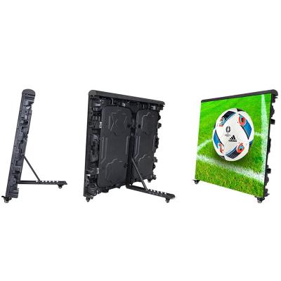 China Perimeter Video Outdoor / Indoor Football Stadium Led Display Cabinets 960X960mm P6 P8 P10 Stadium Advertising Screen for sale