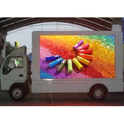 China 3 Sides P8/P6/P5 Outdoor Full Color Digital Led Billboard Mobile Advertising Truck For Sale for sale