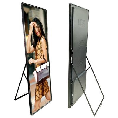 China Advertising Indoor Commercial Advertising Poster P2 P2.5 Full Color LED Screen For Shopping Mall for sale