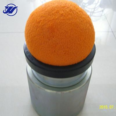 China 16mm ~50mm Sustainable Small Size Rubber Sponge Ball For Power Plant facillities Cleaning for sale