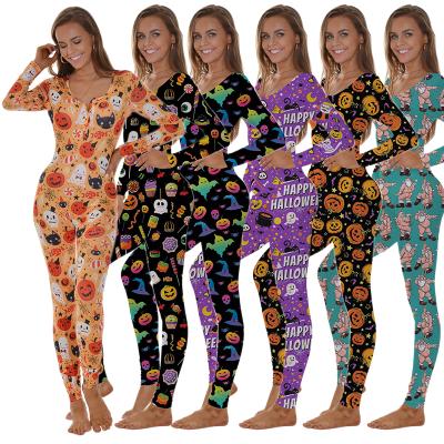 China KKVVSS 88741 KKVVSS 88741 Helloween QUICK DRY Nightgowns Ladies Tight Pajamas Wholesale Sexy Women Clothes Fashion Whetstone Wear One Piece for sale