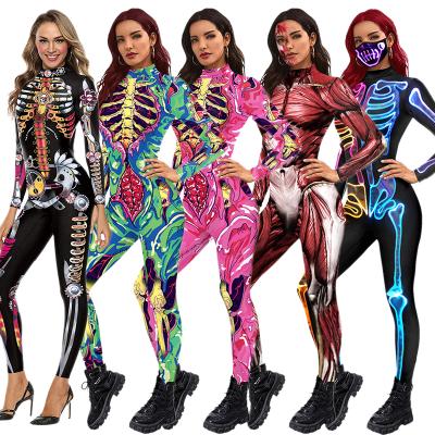 China KKVVSS B1425 Halloween jumpsuit bodycon fashion clothes QUICK DRY pajamas party wear home night festival sleepwear for sale