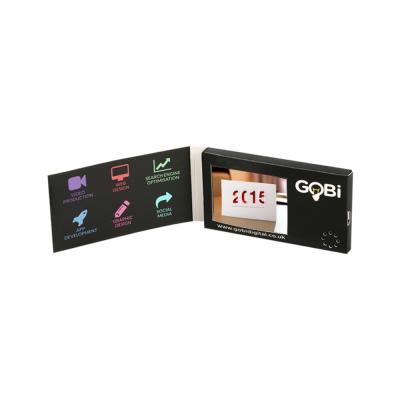 China Europe LCD Video Business Card With 2.4 Inch for sale