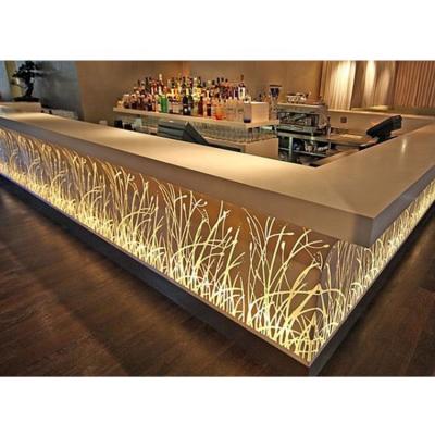 China Contemporary modern solid outdoor night club led light bar design restaurant with good price for sale