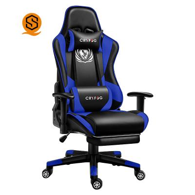 China New Arrivals Comfortable Computer Silla Gamer Gaming Chair RGB PC Gaming Back Chair Adjustable (Height) High for sale