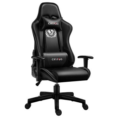 China (Size)Adjustable PVC Gaming Racing Chair Swivel Office Chair RGB Computer Gamer Chair for sale