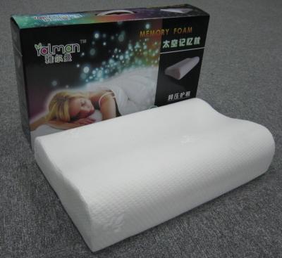 China Viscoelastic Memory Foam Pillow;Memory foam Pillow contour shape, Memory foam neck Pillow for sale