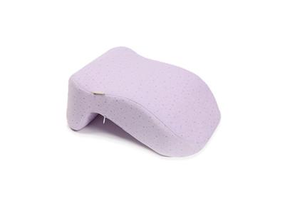 China Sleep Small Memory Foam Pillow Standard Size Nap Neck Pillow In Purple for sale