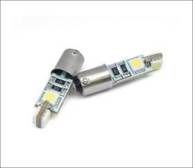 China BA9S 194 W5W 4SMD 5050 The automotive LED indication light bulb canbus LED for sale