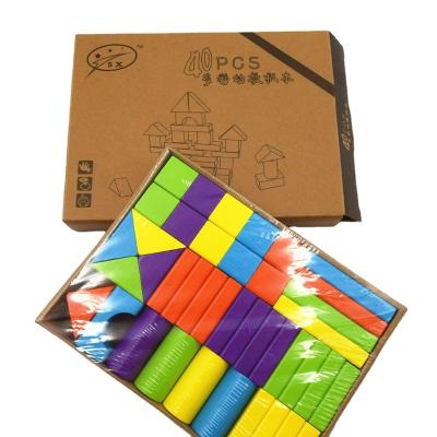 China Children play educational wooden blocks for children for sale