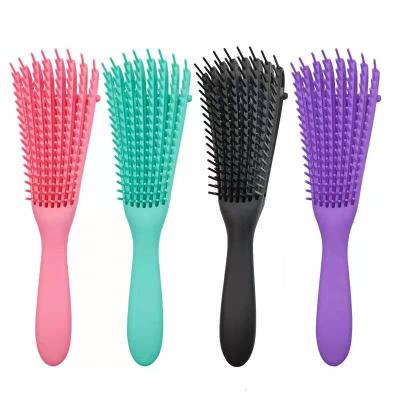 China Waterproof Octupus Brush For Curls Set Hair Yao Moving Hairbrush Silicone Brushes Fa Detangling for sale