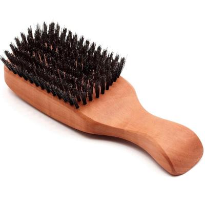 China Waterproof Red Wooden Grain Rectangular Wave Brush, Wet Wooden Wave Airbag Paddle Hairbrush, Wet Wooden Wave Airbag Paddle Hairbrush for Men for sale