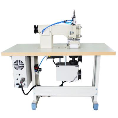 China Apply To Lace Apparel Made In China Lace Sleeves Ultrasonic Leatherette Sewing Machine for sale