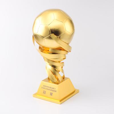 China Europe Best Seller New Design Style Football Competition Awards Custom Football Trophies And Awards for sale