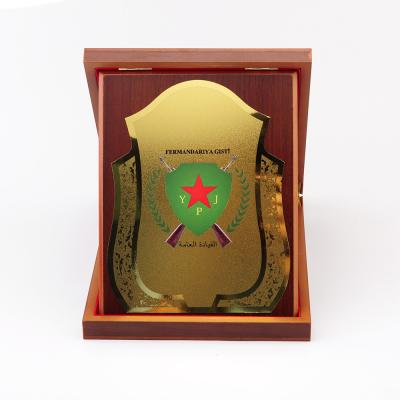 China High Quality Europe Wooden Box Medals For Souvenir Gifts Custom Design Metal Wood Medals for sale