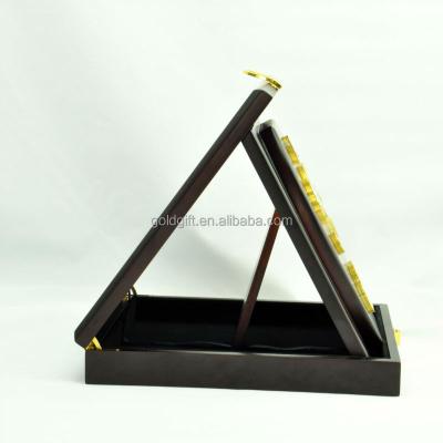 China Europe Shenzhen Supplier Wooden Plaques Award With Wooden Box For Gifts for sale