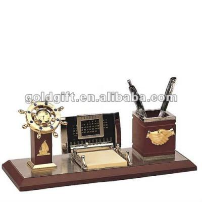 China China High End Rudder Desk With Pen Holder For Business Gift for sale