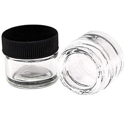 China Viable Weed Wax Concentrate Glass Jars Container for sale