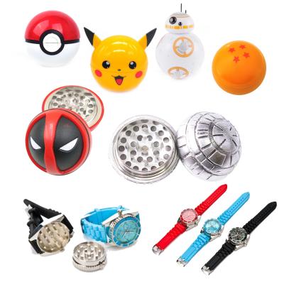 China New design creative unique shaped dead earth bb8 pool ttobacco weed grinder grinder for sale