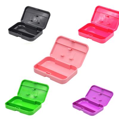 China New Custom Portable Women's Rolling Machine Accessories Cigarette Tobacco Herb Cigar Smoking Plastic Storage Box for sale