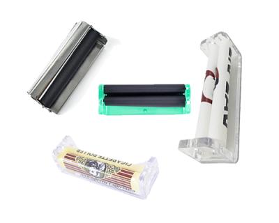 China New Smoking Rolling Machine Metal Stainless Steel Weed Weed For Rolling Your Own Cigarette Hand Roller Paper Rolling Machine for sale