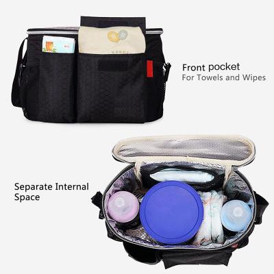 China Waterproof Hot Selling Oxford Polyester Heat Insulation Bag Women's Milk Drink Can Cooling Bag Children's School Lunch Packing Box Bag OEM for sale