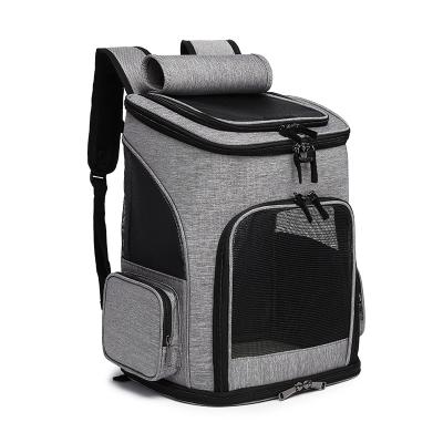 China New Arrival Pet Moving Carrier Bag Waterproof For Cat Foldable Dog Carrier Bag Wheels Backpack Animal Pet Cage for sale