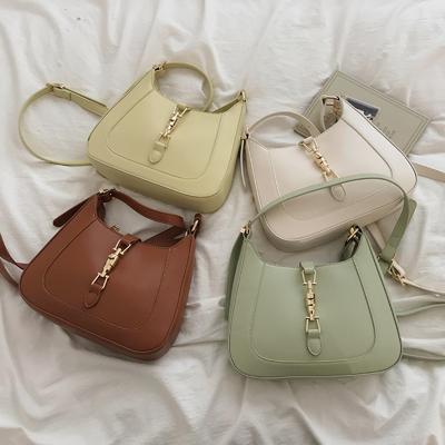 China New Fashion PU Leather Bag Women Handbags Ladies Armpit Handbags Luxury High Quality Daily Purse Bag for sale