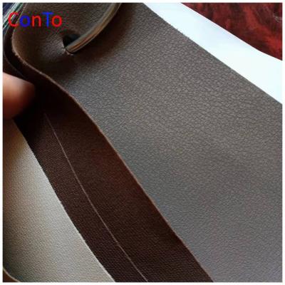 China Brand New Tear-resistant PU Leather Fabric Laser PVC Coated Tarpaulin Fabric PVC Knitted Fabric for sale