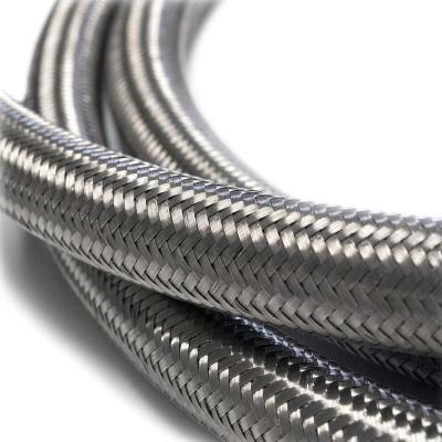 China High Temperature Resistance Stainless Steel Wire Braiding Flexible Metal Expandable Hoses With Corrugated Inner Tube for sale