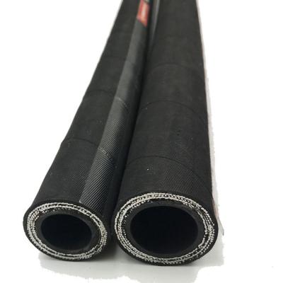 China Hydraulic Hose DIN EN856 4SP DN19 Oil-Shaped High Wear-Resistance Hydraulic Hose in China with Rubber/Wire Spiral /out Cover Inner Layers for sale